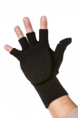Alpaka Handschuhe mit Fingerkuppe fein