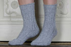Alpaka/Schafwolle/Polyamid Socken