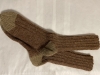 Alpaka-Merino Socken handgestrickt Gr. 39